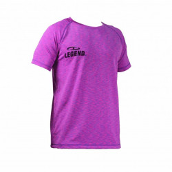 Sportshirt dames Legend DryFit Paars melange - Maat: S