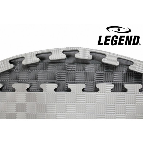 Legend Puzzelmat sport 2CM Zwart/Grijs - Default Legend Puzzelmat sport 2CM Zwart/Grijs - Default