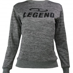 Joggingpak dames/heren met trui/sweater Grijs - Maat: S