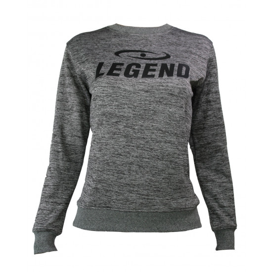 Joggingpak dames/heren met trui/sweater Grijs - Maat: L