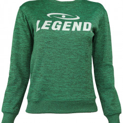 Joggingpak dames/heren met trui/sweater Groen - Maat: L