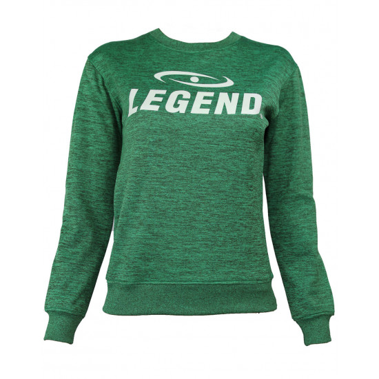 Joggingpak dames/heren met trui/sweater Groen - Maat: S Joggingpak dames/heren met trui/sweater Groen - Maat: S