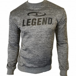 Trui/sweater dames/heren SlimFit Design Legend  Grijs - Maat: XXXS