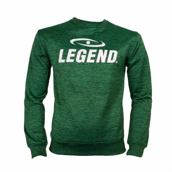 Joggingpak dames/heren met trui/sweater Groen - Maat: M Joggingpak dames/heren met trui/sweater Groen - Maat: M