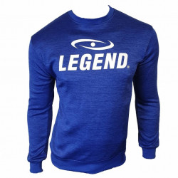 Trui/sweater dames/heren SlimFit Design Legend  Blauw - Maat: XL