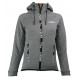 Vest trendy Legend design Fleece grijs - Maat: S