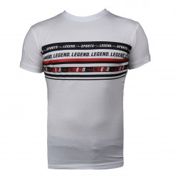 T-Shirt Wit Legend Sports - Maat: S
