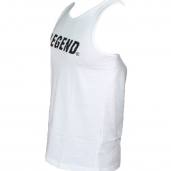 Tank Top heren wit Legend - Maat: 2XS Tank Top heren wit Legend - Maat: 2XS