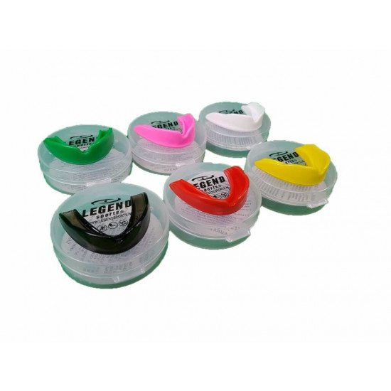 Gebitsbeschermer/Bitje kind Legend protect diverse kleuren - Kleuren: Transparant Gebitsbeschermer/Bitje kind Legend protect diverse kleuren - Kleuren: Transparant