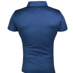 Polo Legend Slimfit Navy Blauw - Maat: XXL