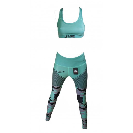 Sport BH DryFit Legend Olive - Maat: S Sport BH DryFit Legend Olive - Maat: S