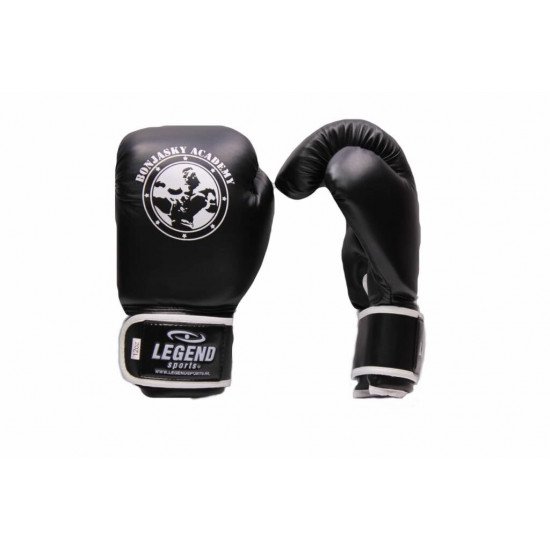 Bokshandschoenen Remy Bonjasky Legend zwart - Maat: 8oz Bokshandschoenen Remy Bonjasky Legend zwart - Maat: 8oz