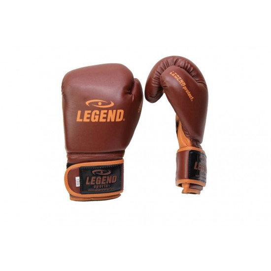 Bokshandschoenen Bruin powerfit Protect - Maat: 14oz