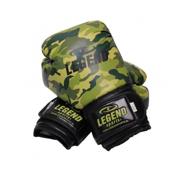 Bokshandschoenen Camo Army powerfit Protect - Maat: 8oz