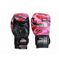 Bokshandschoenen dames Camo Roze powerfit Protect - Maat: 14oz
