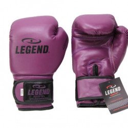 Bokshandschoenen Paars powerfit Protect - Maat: 10oz