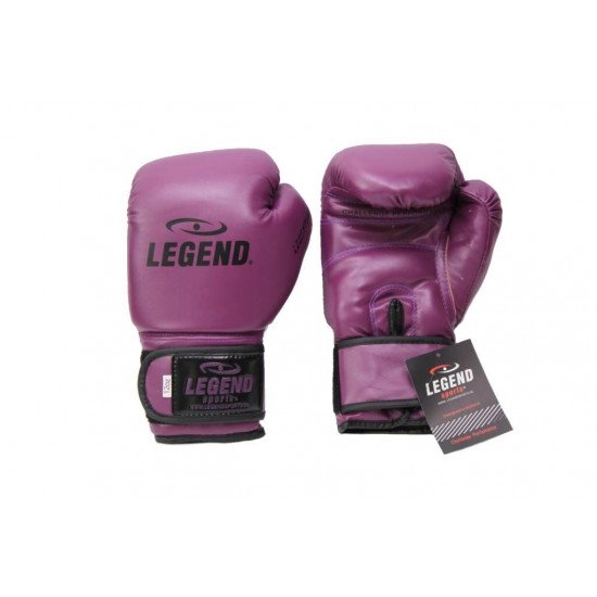 Bokshandschoenen Paars powerfit Protect - Maat: 10oz Bokshandschoenen Paars powerfit Protect - Maat: 10oz