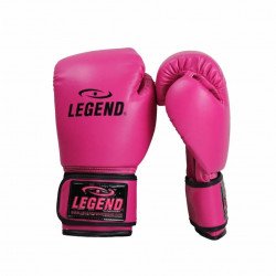 Bokshandschoenen dames roze powerfit Protect - Maat: 10oz