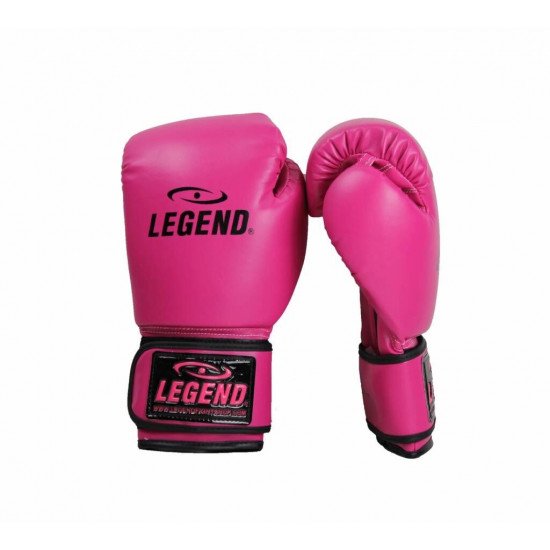 Bokshandschoenen dames roze powerfit Protect - Maat: 14oz