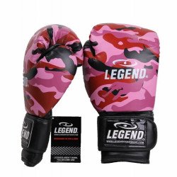 Bokshandschoenen dames Camo Roze powerfit Protect - Maat: 10oz