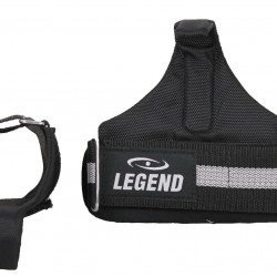 Fitness hook zwart/grijs Legend - Default