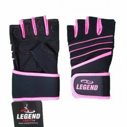 Fitness Handschoenen dames Legend Grip Roze
