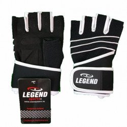 Fitness Handschoenen Legend Grip Zwart
