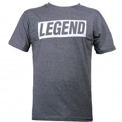 t-shirt army grijs Legend inspiration quote - Maat: 4XS