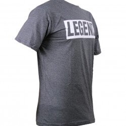 t-shirt army grijs Legend inspiration quote - Maat: 4XS