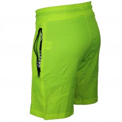 Korte broek/short Legend met rits vakken Neon Groen - Maat: 3XS