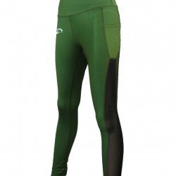 Sportlegging dames Legend Army Green - Maat: L