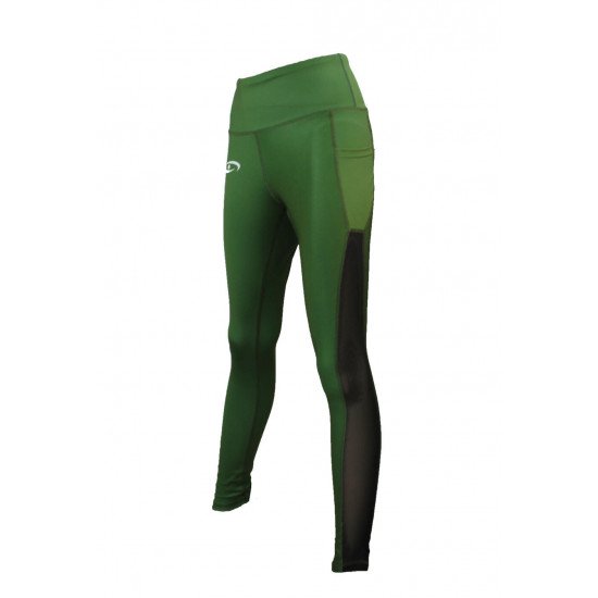 Sportlegging dames Legend Army Green - Maat: XS