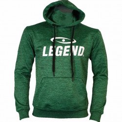 Vest trendy Legend design Fleece grijs - Maat: XL