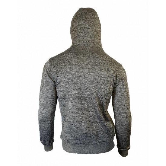 Hoodie dames/heren trendy Legend design Grijs - Maat: S