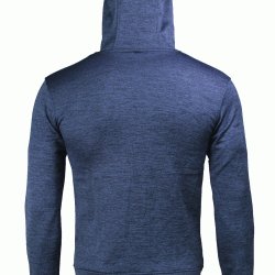 Hoodie dames/heren trendy Legend design Navy Blauw - Maat: S