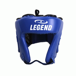Hoofdbeschermer Blauw Legend Spar Line  - Maat: L