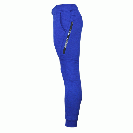 Joggingbroek dames/heren Blauw Slimfit Legend Special - Maat: M