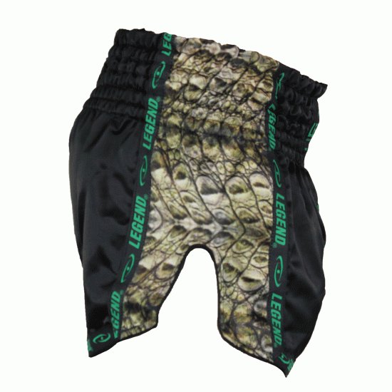 Kickboks broekje green killer crock Legend Trendy  - Maat: S