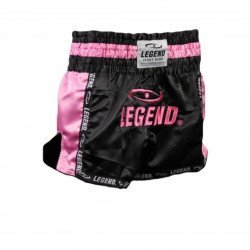 Kickboks broekje dames roze zwart Legend Trendy  - Maat: S