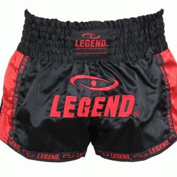 Kickboks broekje rood Legend Trendy  - Maat: L