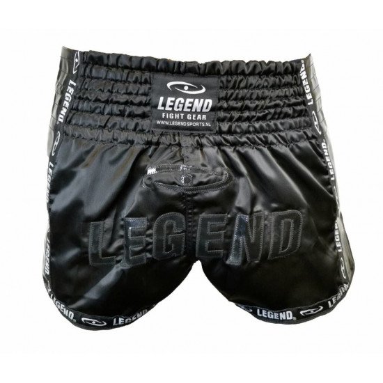 Kickboks broekje glamour black Legend Trendy  - Maat: XXL
