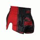 Legend Trendy, Nieuwste Model Kickboks broekje Mesh Rood  - Maat: S