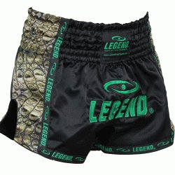 Kickboks broekje green killer crock Legend Trendy  - Maat: L
