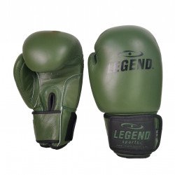 Leren Bokshandschoenen LegendPadding Army  - Maat: 10oz