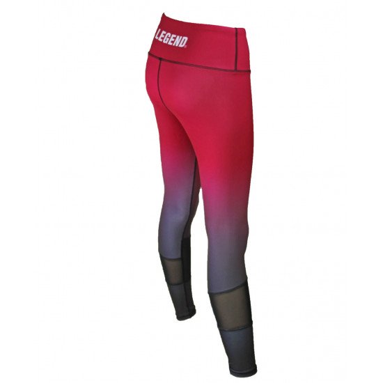 Sportlegging dames Legend Crimson rood - Maat: S Sportlegging dames Legend Crimson rood - Maat: S