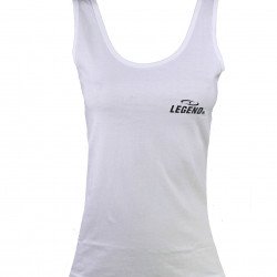 Tank Top dames wit Legend - Maat: 3XL