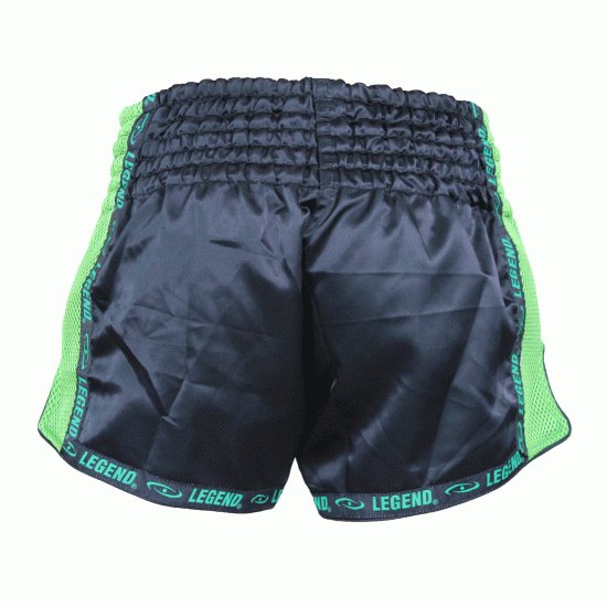 Kickboks broekje Groen Mesh Legend Trendy  - Maat: L