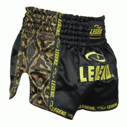 Kickboks broekje brown snake Legend Trendy  - Maat: L
