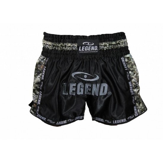Kickboks broekje grey killer crock Legend Trendy  - Maat: XL