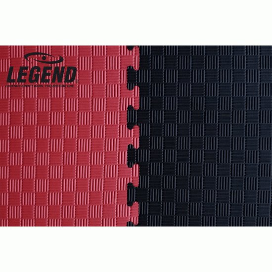 Legend Puzzelmat sport 2.5CM Zwart/Rood - Default Legend Puzzelmat sport 2.5CM Zwart/Rood - Default